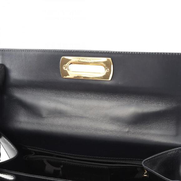 SALVATORE FERRAGAMO Black Leather Bag - Picture 5 of 11